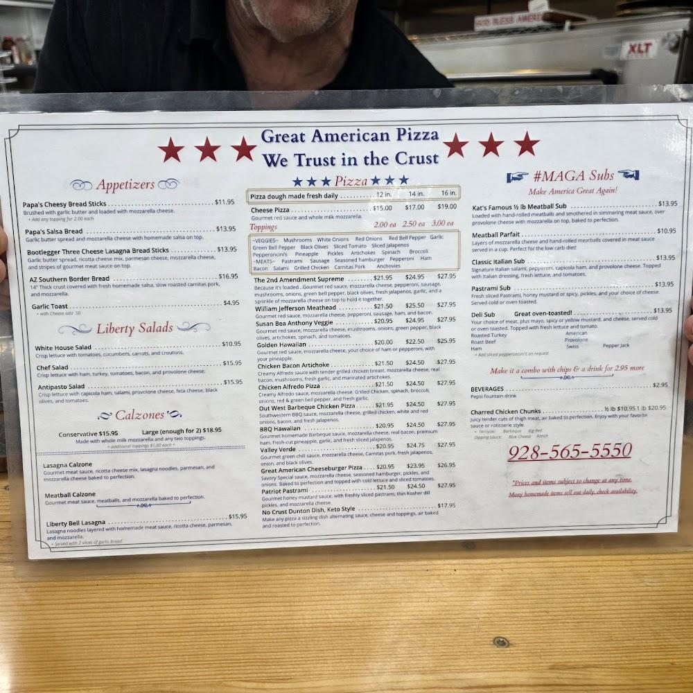 Great American Pizza and Subs Papa's Cheesy Bread Sticks