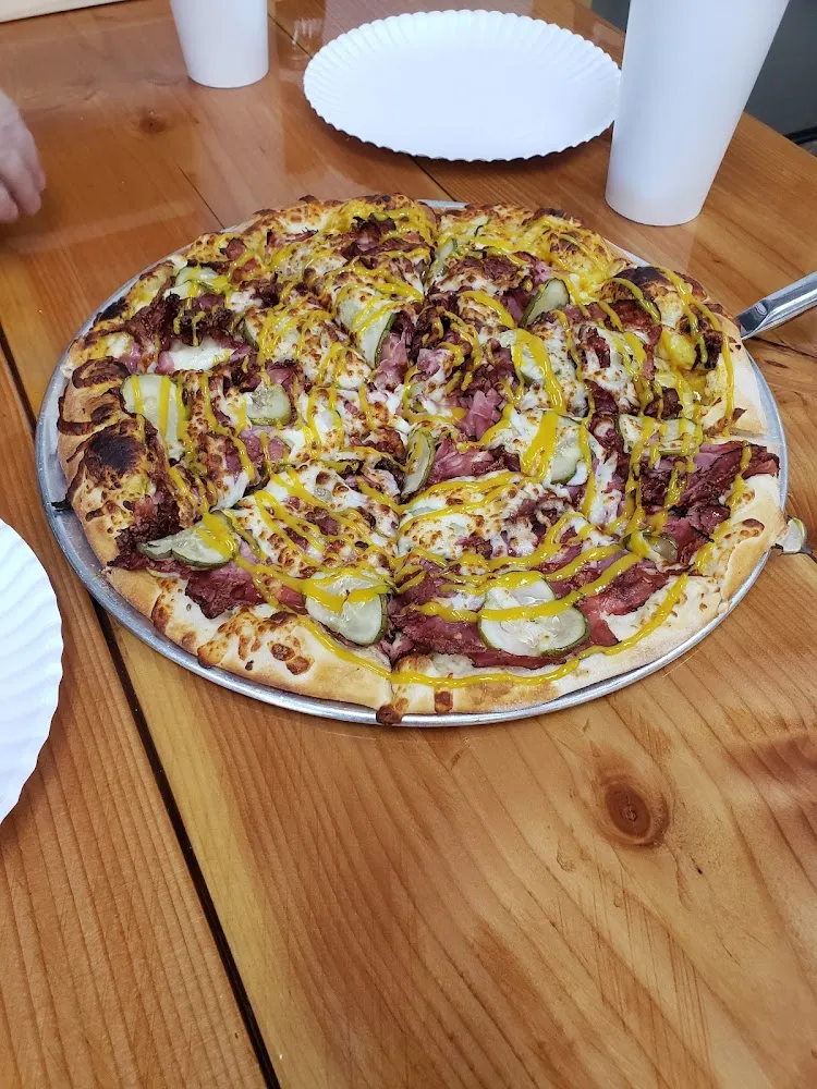 Patriot Pastrami Pizza