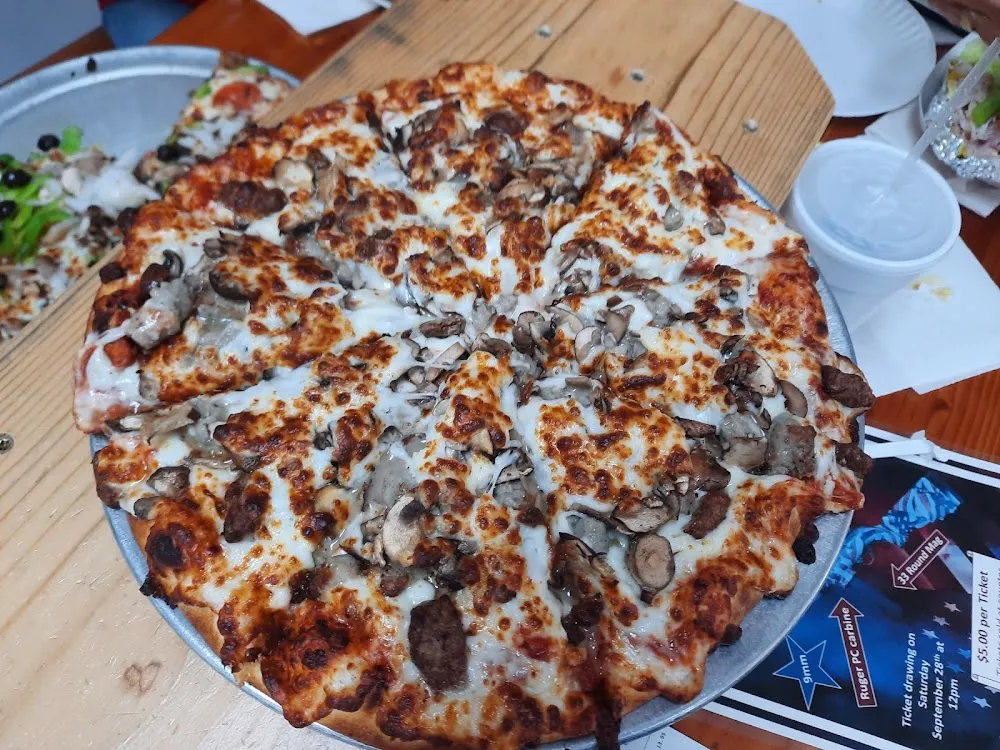 Sausage Mushroom Pizza